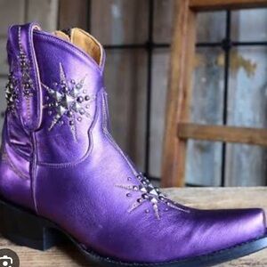 Old Gringo Stelletta Rare Purple Star Studded Women's Western Boots